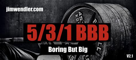 boring but big review|The 5 3 1 Boring But Big Workout Regime, Explained In Detail.
